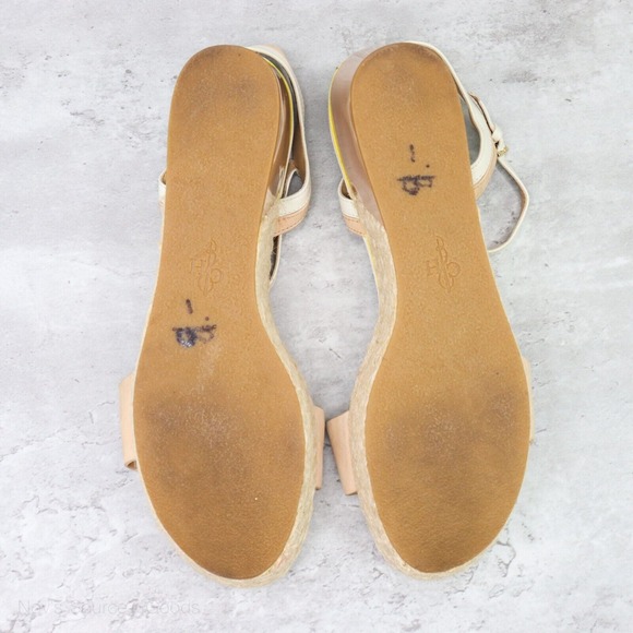 Cole Haan Arden Womens Size 11AA Tan Espadrille Platform Wedge Heel Sandals - Picture 13 of 13